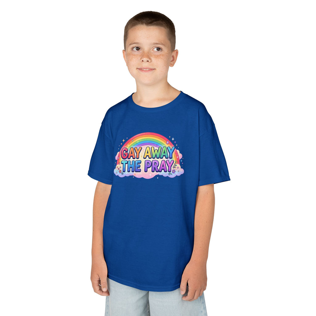 "Gay Away The Pray" Kids Tee