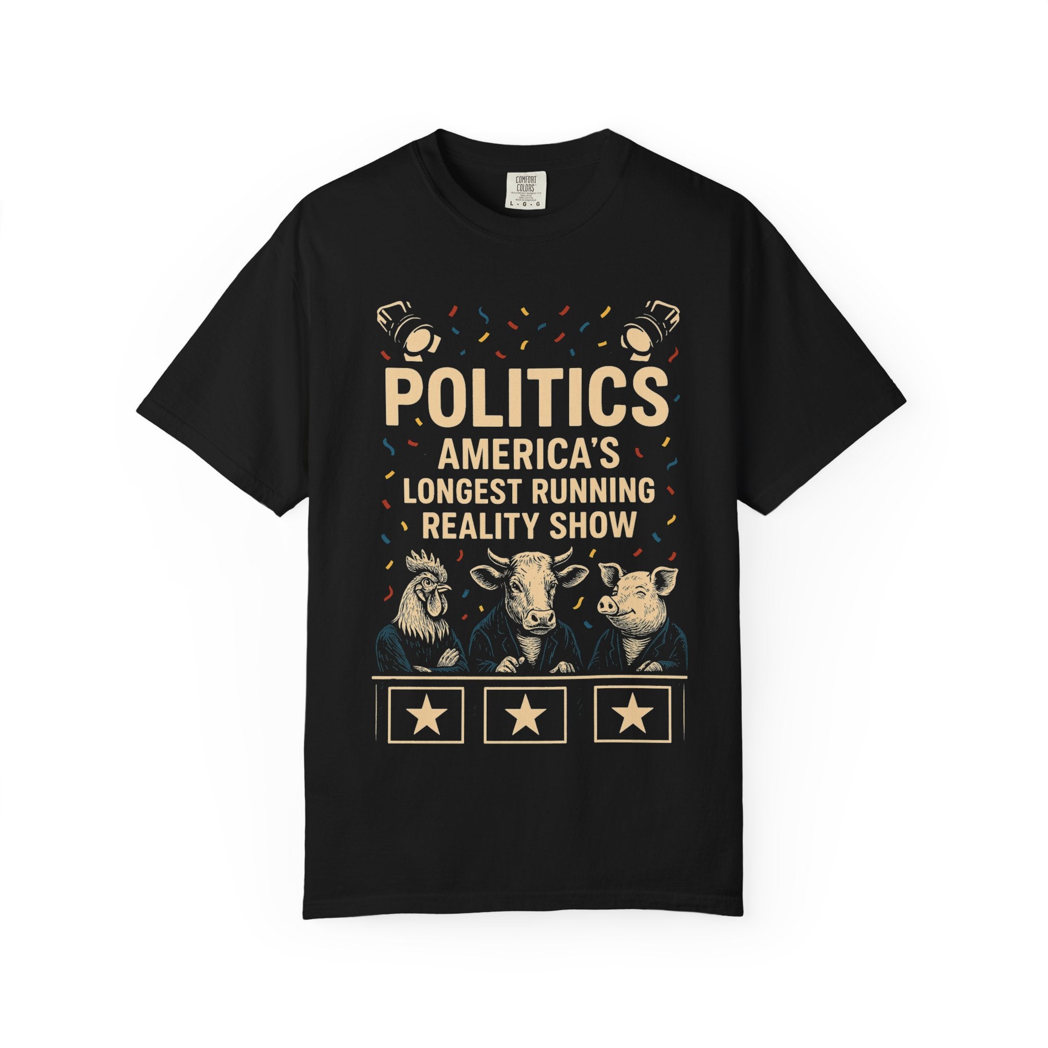 "The Ultimate Reality Show" Unisex Garment-Dyed T-shirt