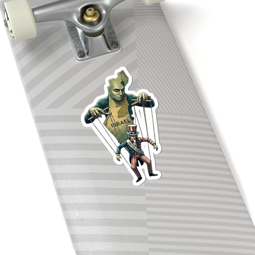 Strings Attached | Kiss-Cut Sticker — AttitudeShirts