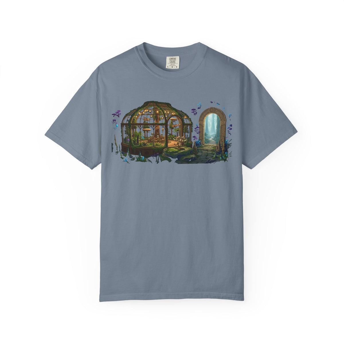 Color: Blue Jean | Terrarium Unisex Garment-Dyed Tee