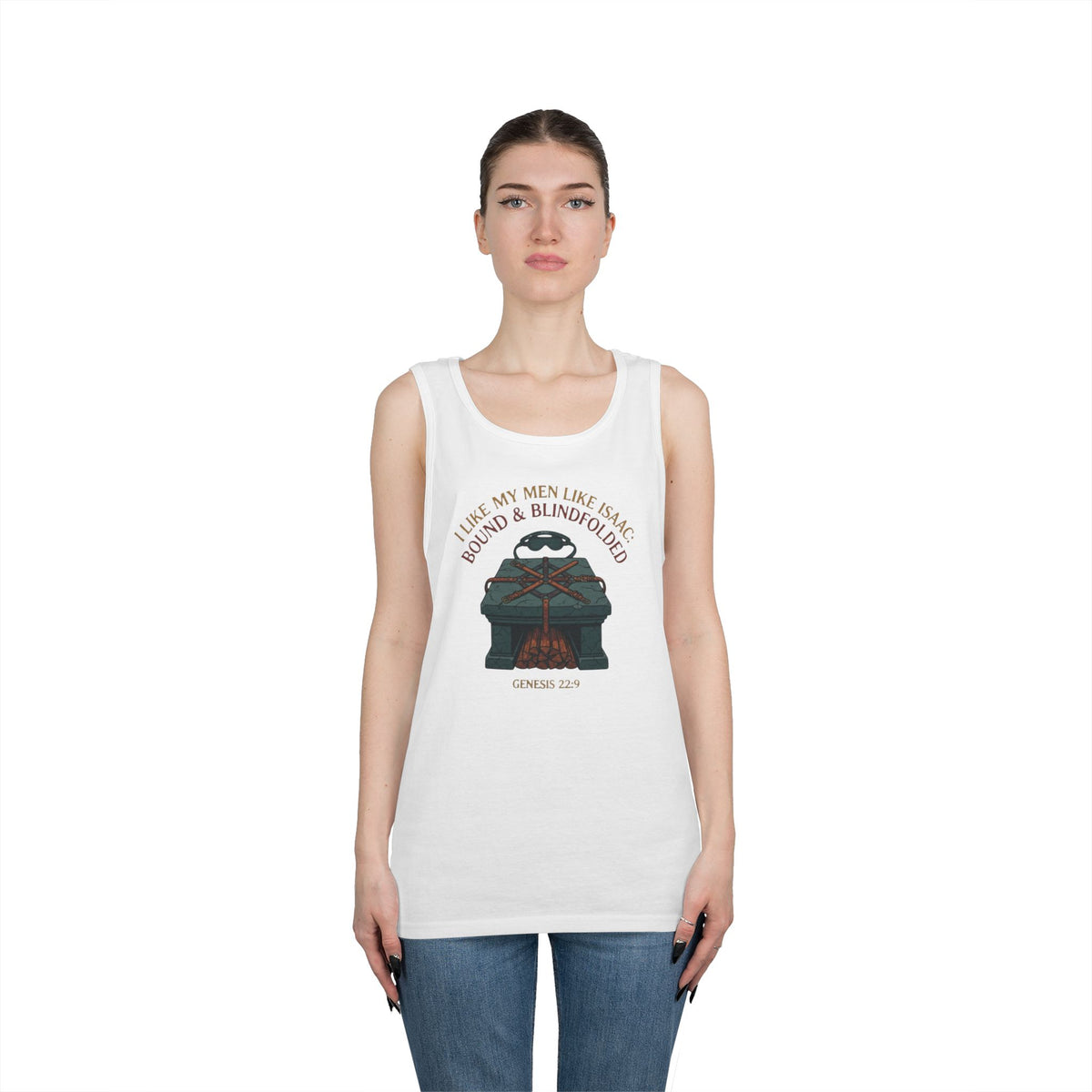 "Good Book Series Bound & Blindfolded" Tank Top