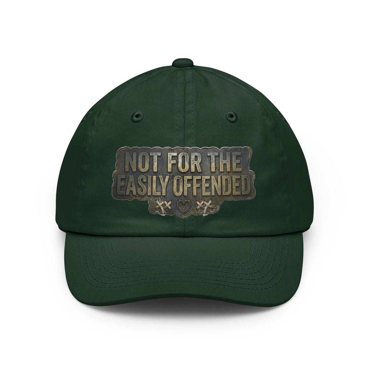 Color: Forest Green | Not for the Easily Offended Dad Hat
