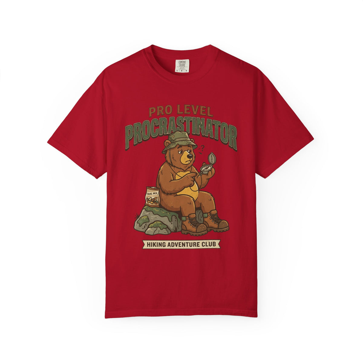 "Pro Level Procrastinator" Unisex Garment-Dyed Tee
