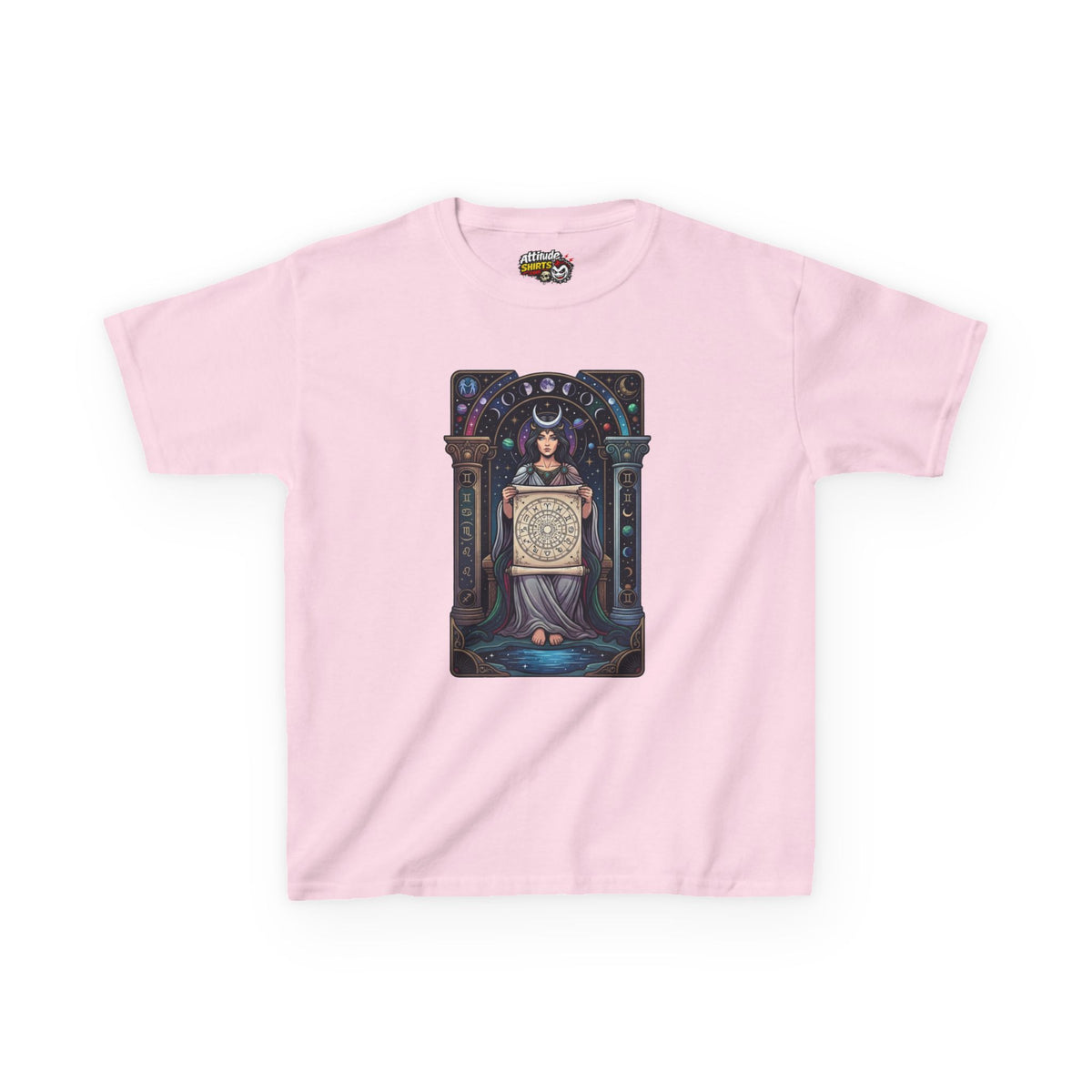 "The Cosmic Tarot (High Priestess)" Kids Tee