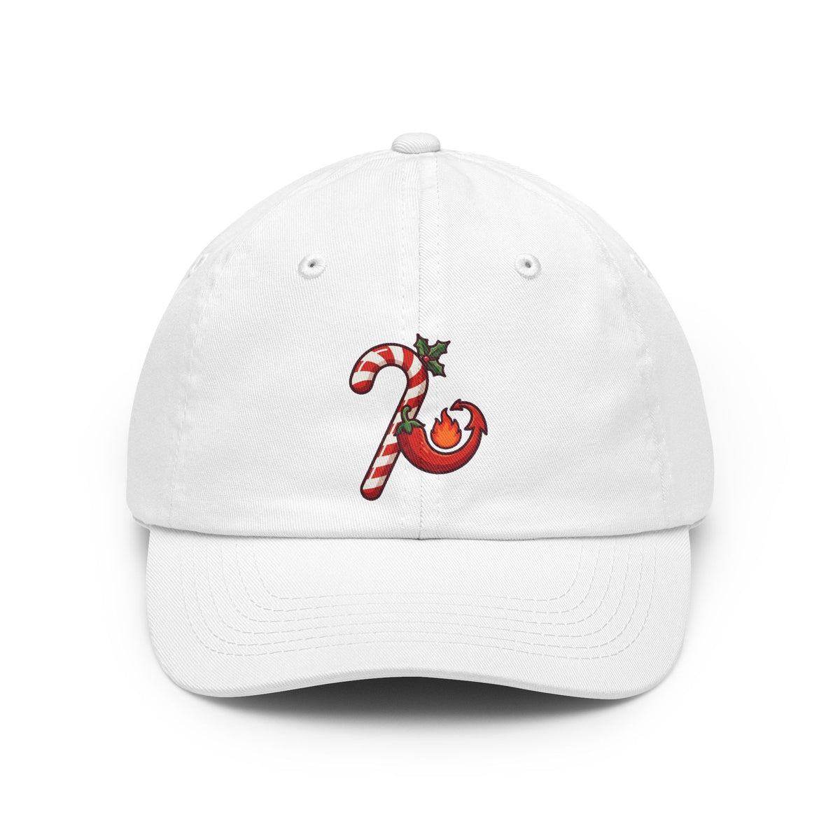 Color: White | May Your Days Be Merry and Spicy Dad Hat — Graphic