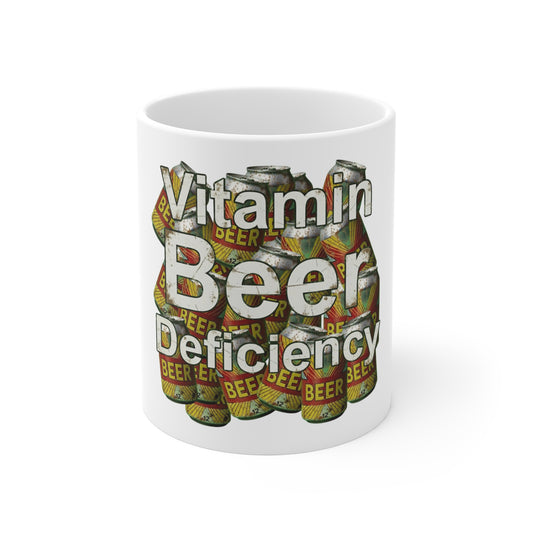 Vitamin Beer: My Daily Dose | 11oz Mug — AttitudeShirts