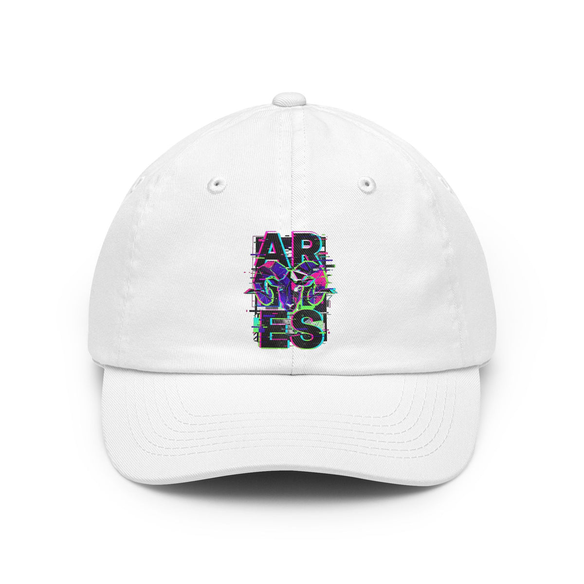 Color: White | Aries Dad Hat