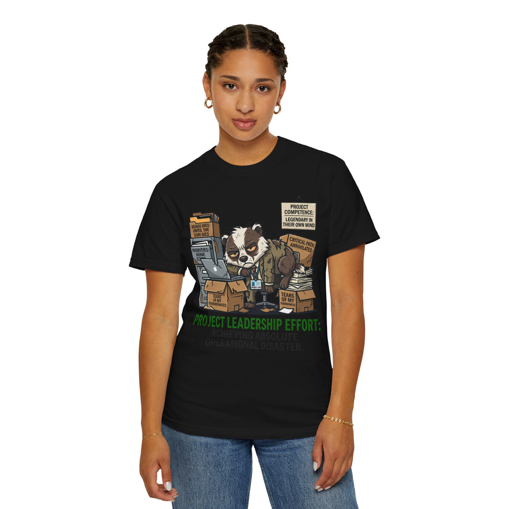 "Project Leader" Unisex Garment-Dyed Tee