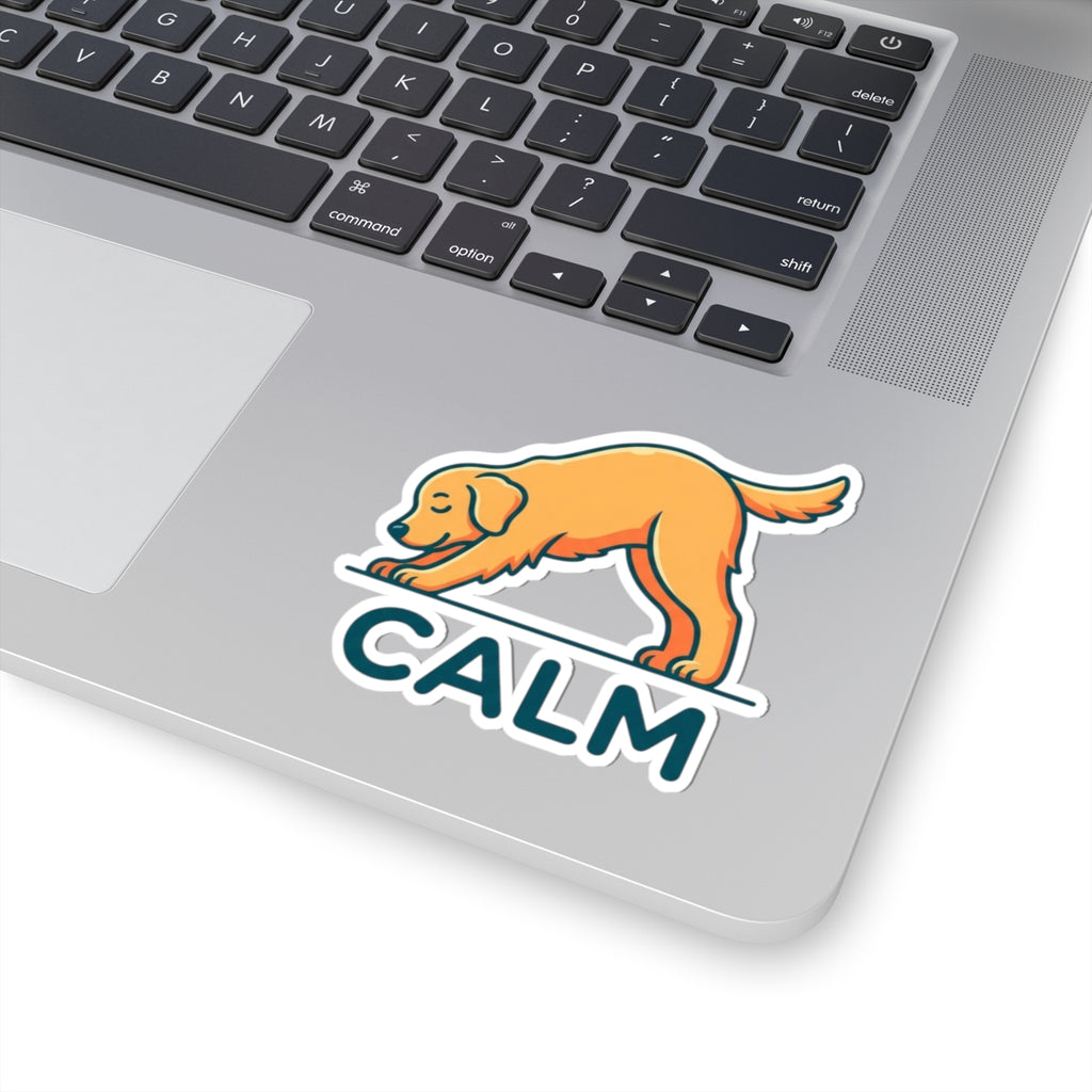 "Dog CALM" Sticker — Main