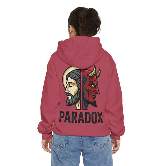 Color: Crimson | Paradox Garment-Dyed Hoodie