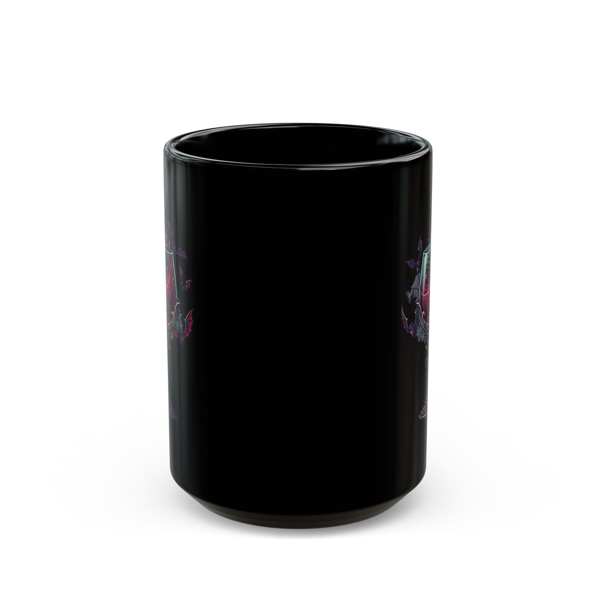 "I'm Not Saying I'm Jesus" Black Ceramic Mug — Graphic