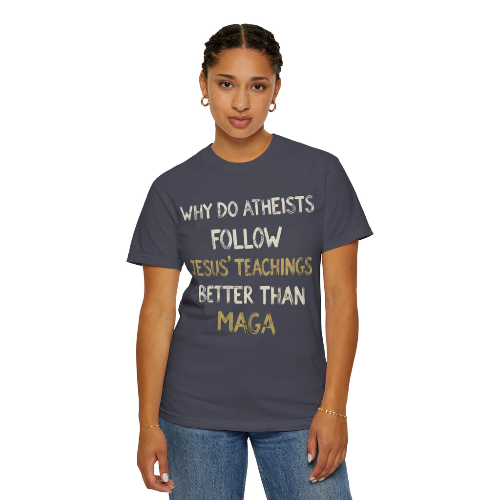 "Jesus Teachings" Unisex Garment-Dyed Tee