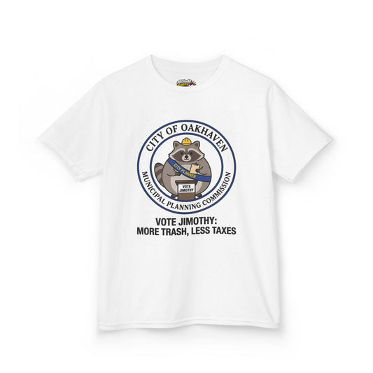 Color: White | Jimothy Kids Tee