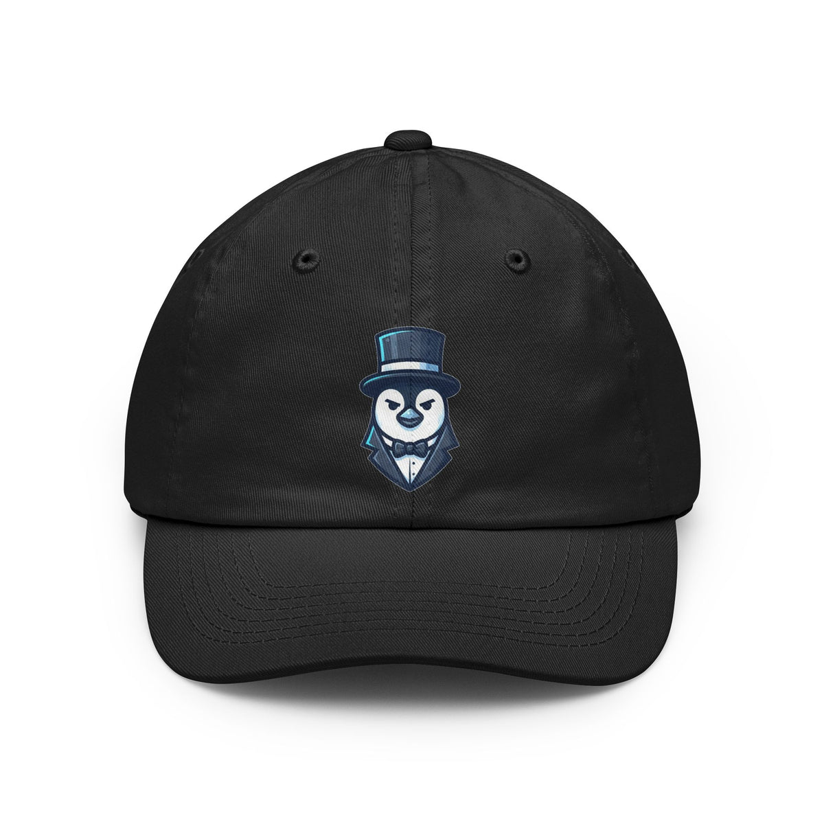 Color: Black | Penguin Credible Dad Hat — Graphic