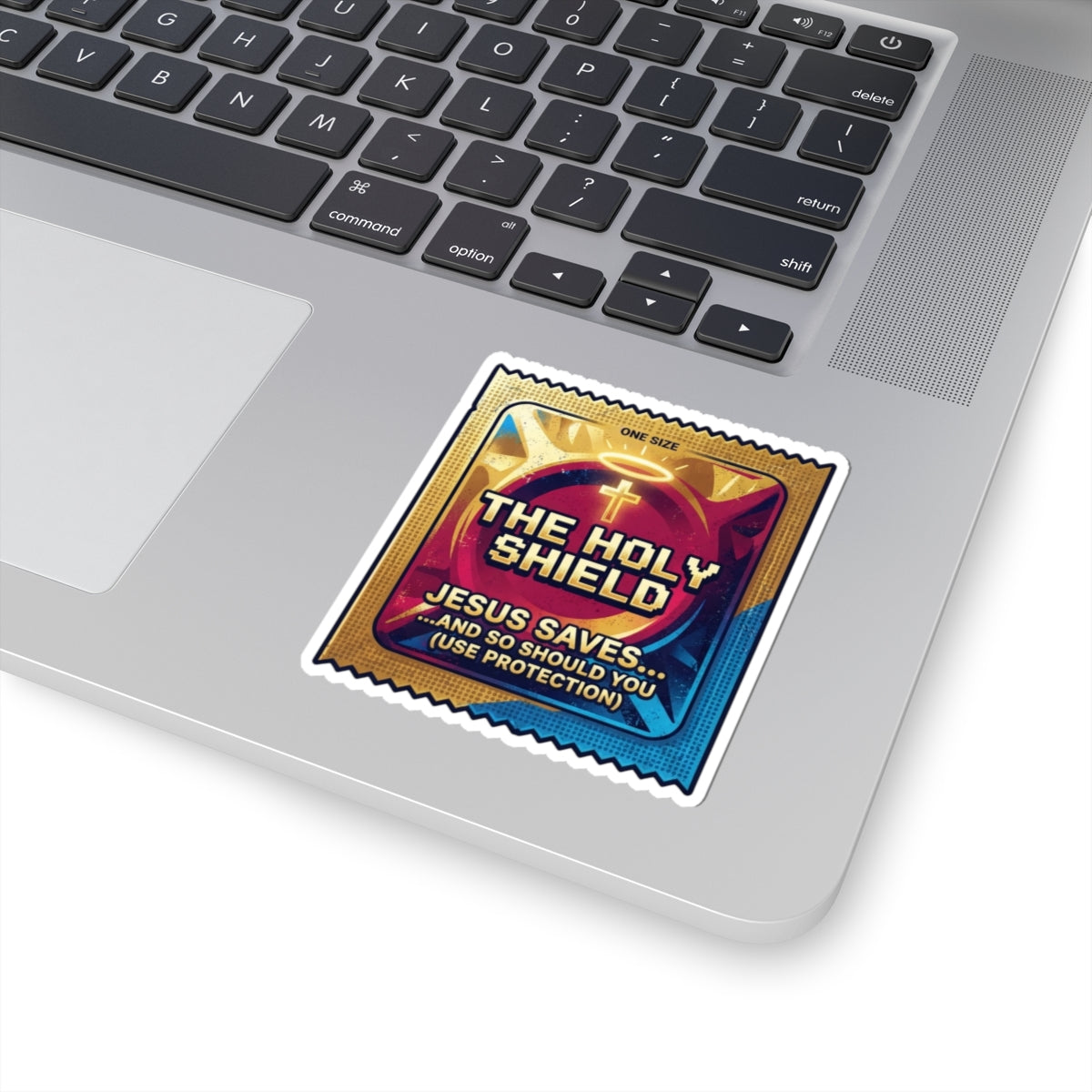 "Good Book Series The Holy Shield" Sticker — Main