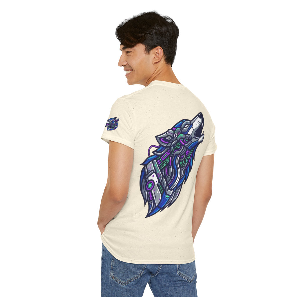 "Cyber Wolf" Premium Graphic Tee