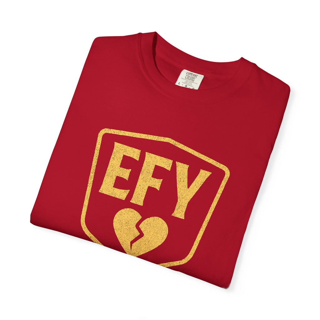 "Eventually Found Yourself" Unisex Garment-Dyed T-shirt