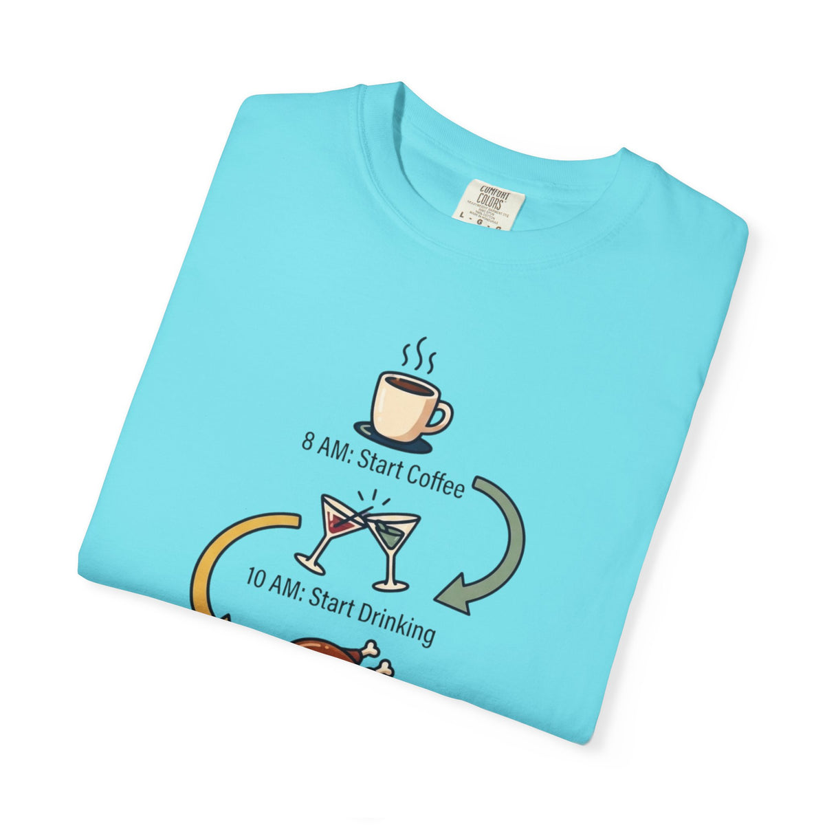 Thanksgiving Regrets Unisex Garment-Dyed Tee
