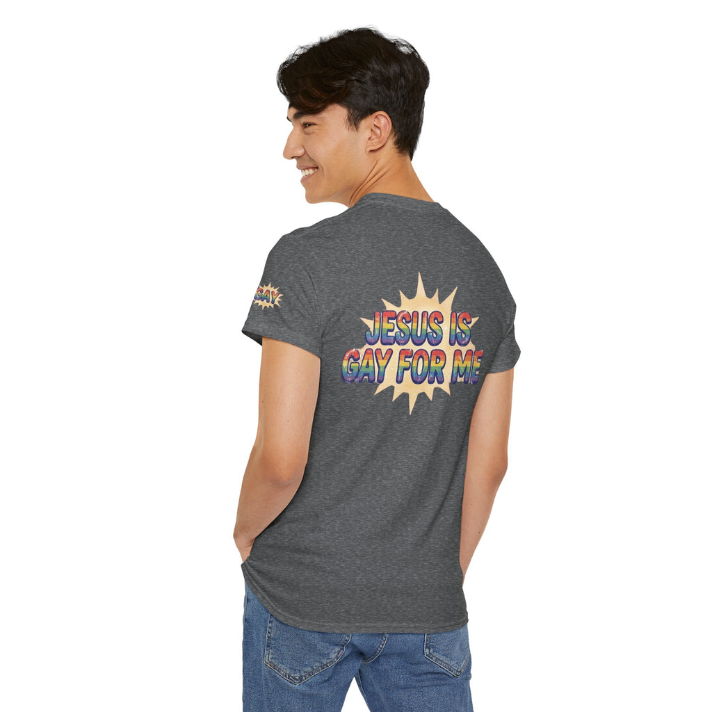 "Jesus is Gay For Me" Premium Graphic Tee