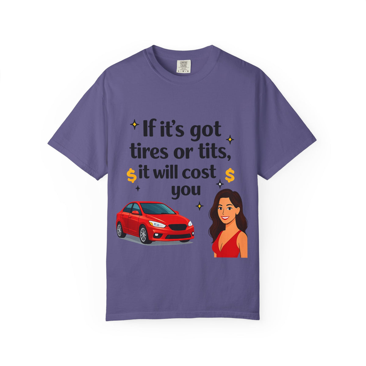 Color: Grape | The Golden Rule of Maintenance Unisex Garment-Dyed T-shirthttps://gemini.google.com/app/5b306be98eee944f