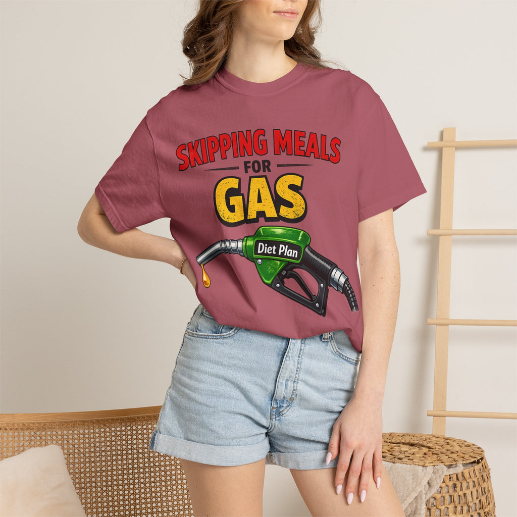 "The High-Octane Diet Plan" Unisex Garment-Dyed T-shirt