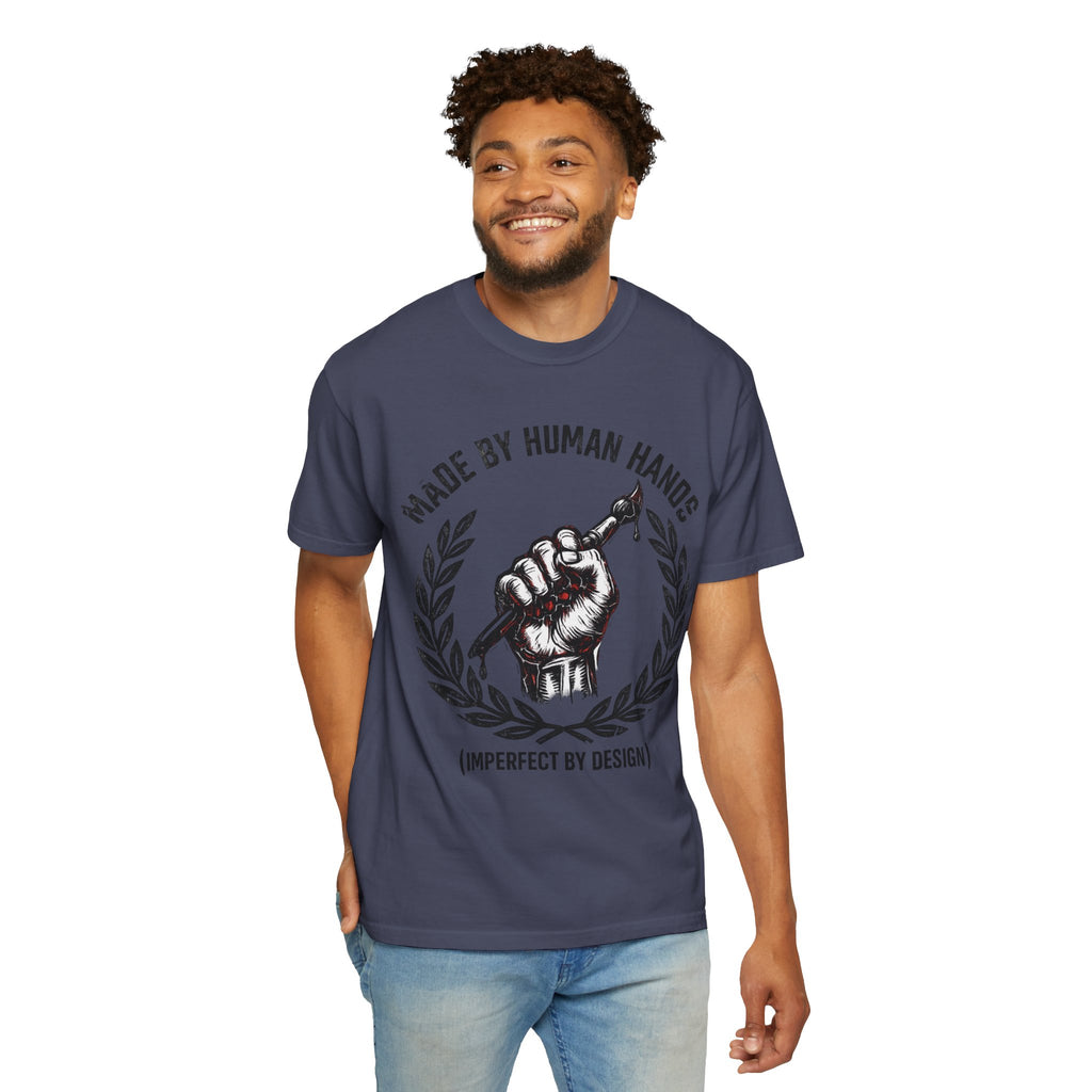 "Imperfect By Design" Unisex Garment-Dyed T-shirt