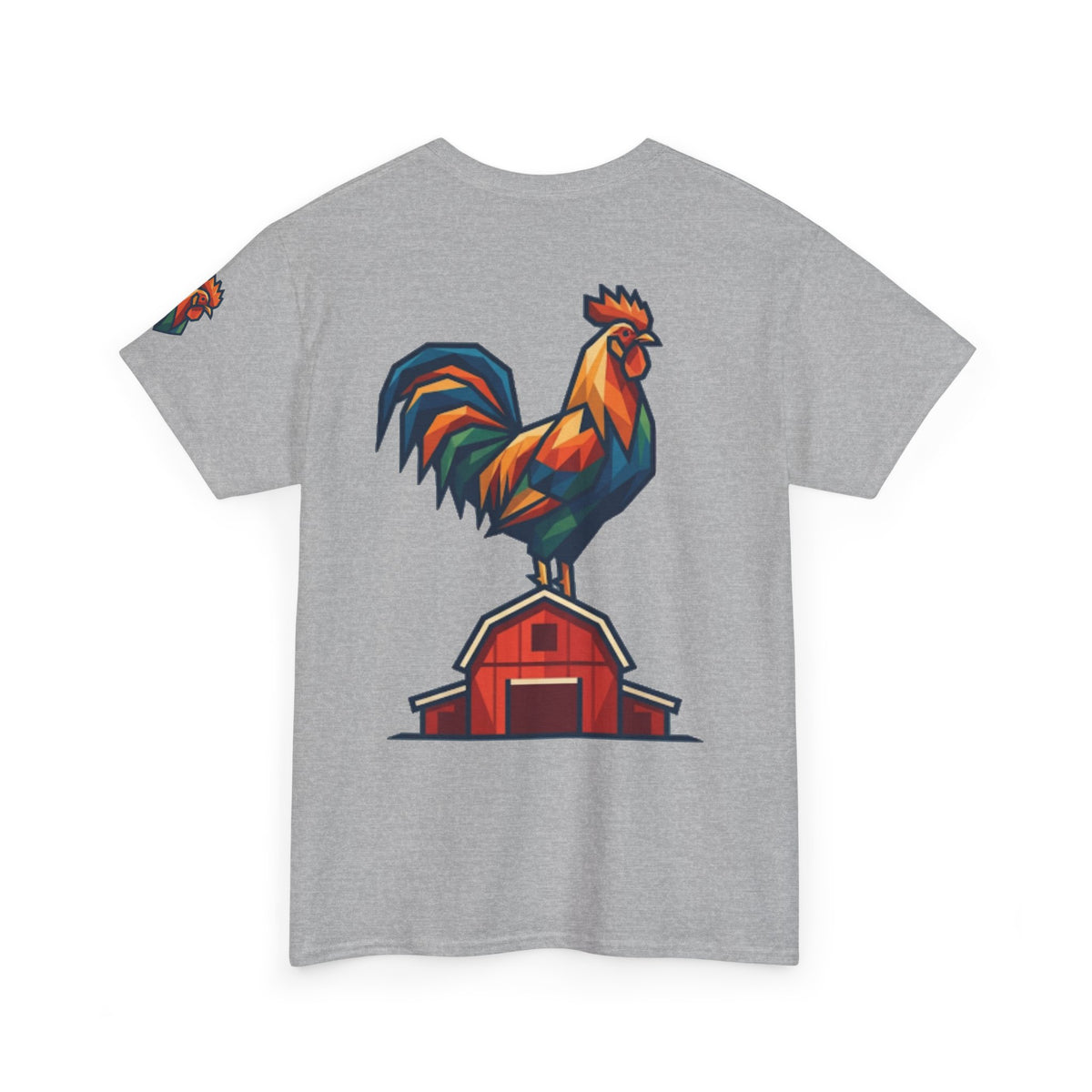 "Barnyard Rooster" Premium Graphic Tee