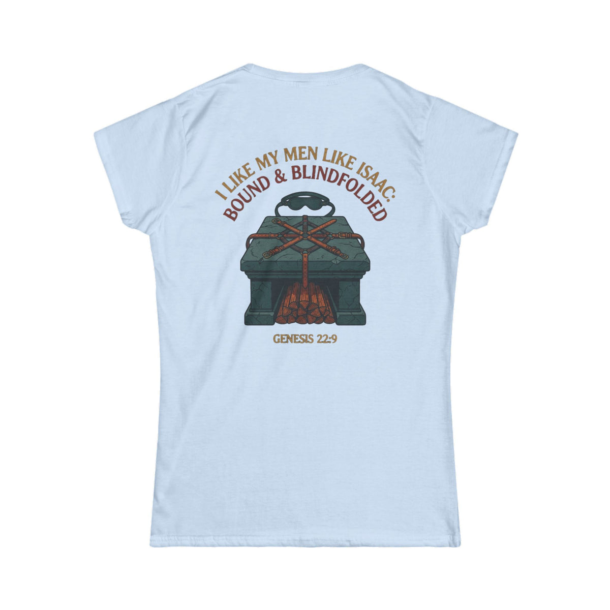 "Good Book Series Bound & Blindfolded" Women's Tee