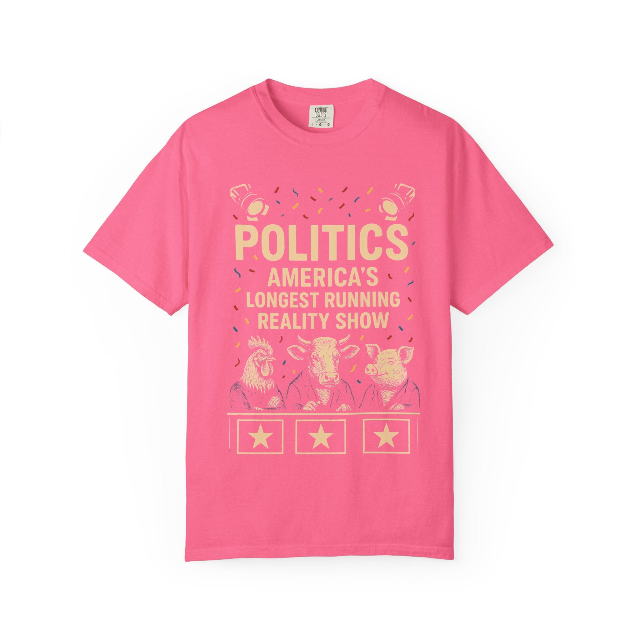 "The Ultimate Reality Show" Unisex Garment-Dyed T-shirt