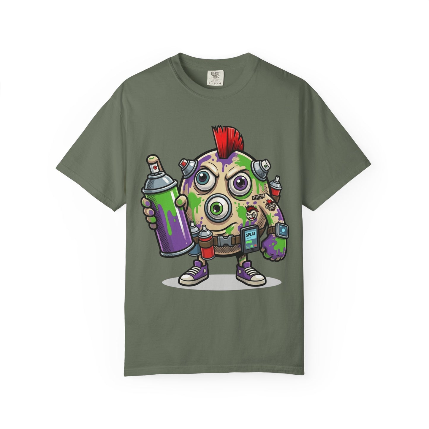 "Graffiti" Unisex Garment-Dyed Tee