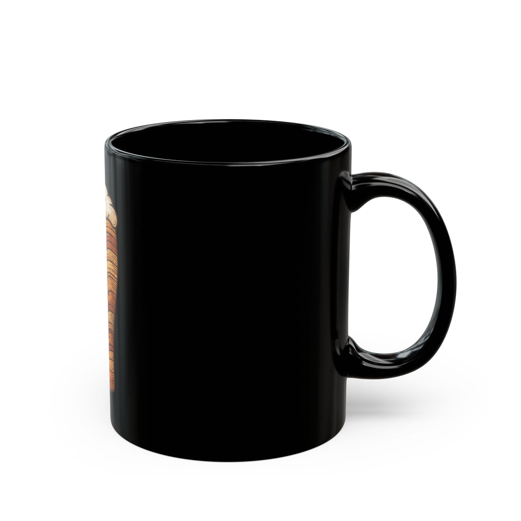 "Shifting Sandstone Beer Co." Black Ceramic Mug — Graphic