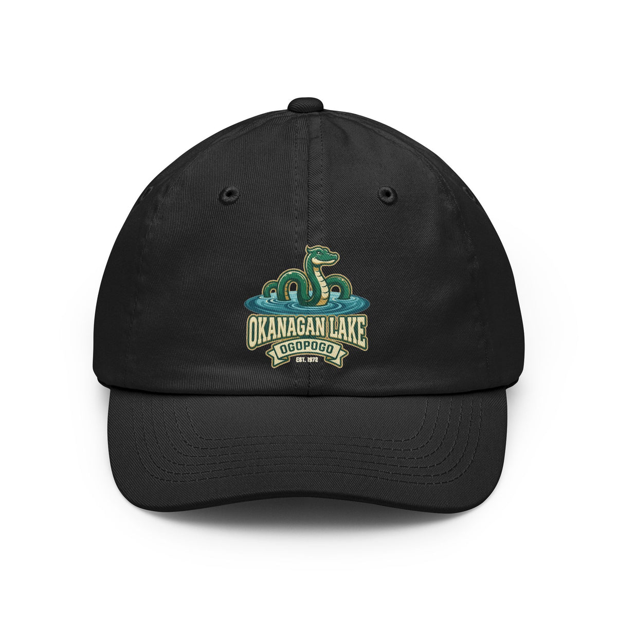 Color: Black | Ogopogo (Canada) Dad Hat