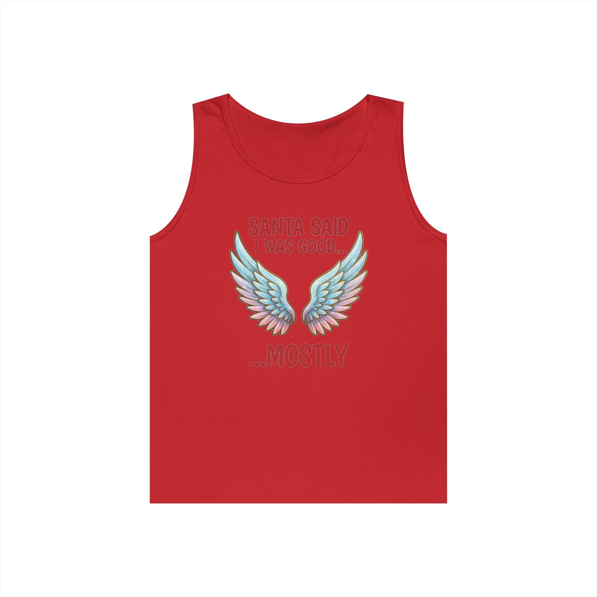 Color: Red | Santa Said I Was Good Tank Top