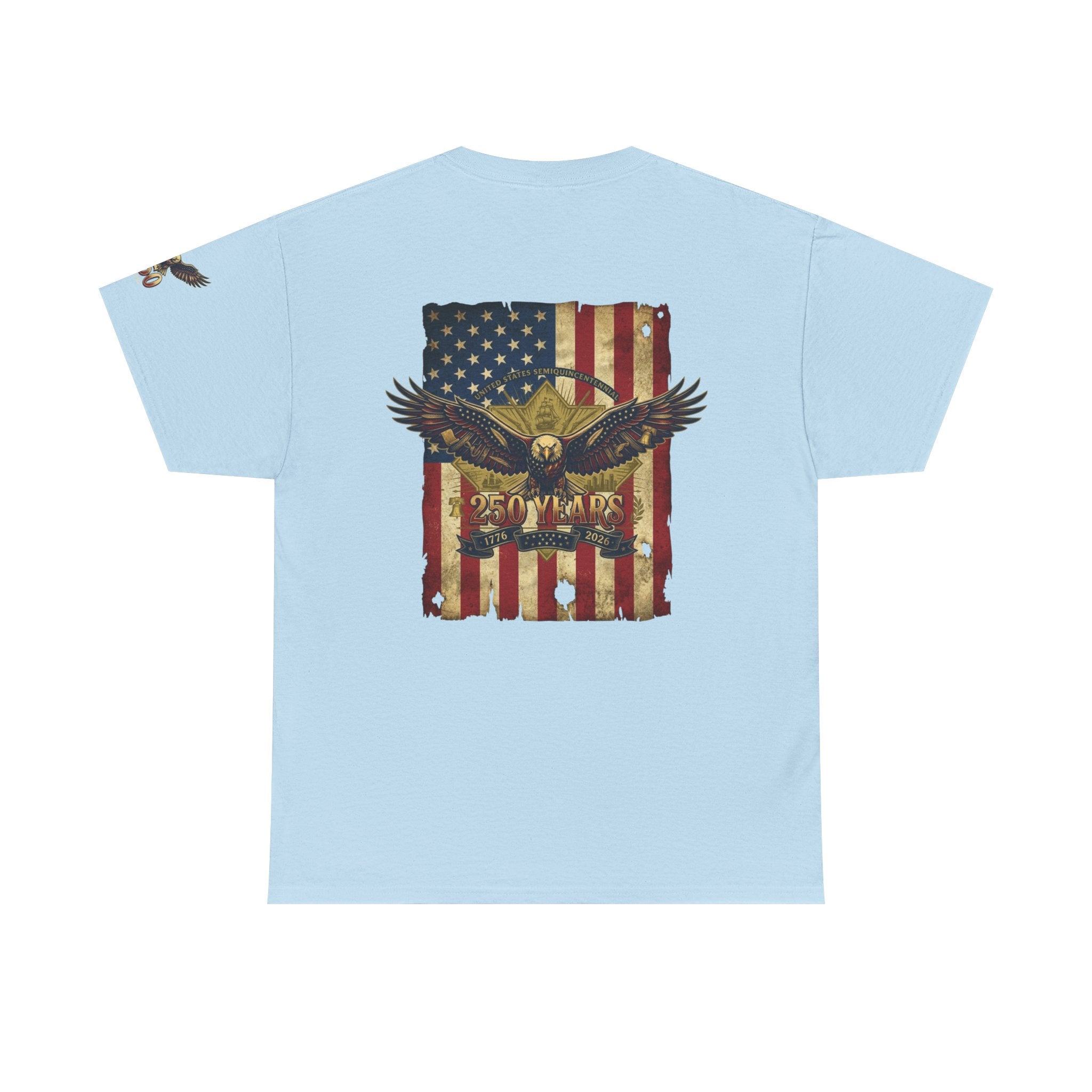 "Eagle and Flag 250 Years" Premium Graphic Tee