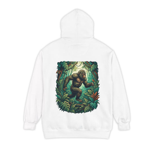 Color: White | The Bukit Timah Monkey Man (Singapore) Garment-Dyed Hoodie