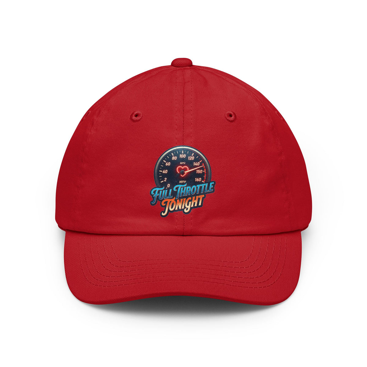 Color: Red | Full Throttle Tonight Dad Hat