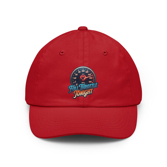 Color: Red | Full Throttle Tonight Dad Hat