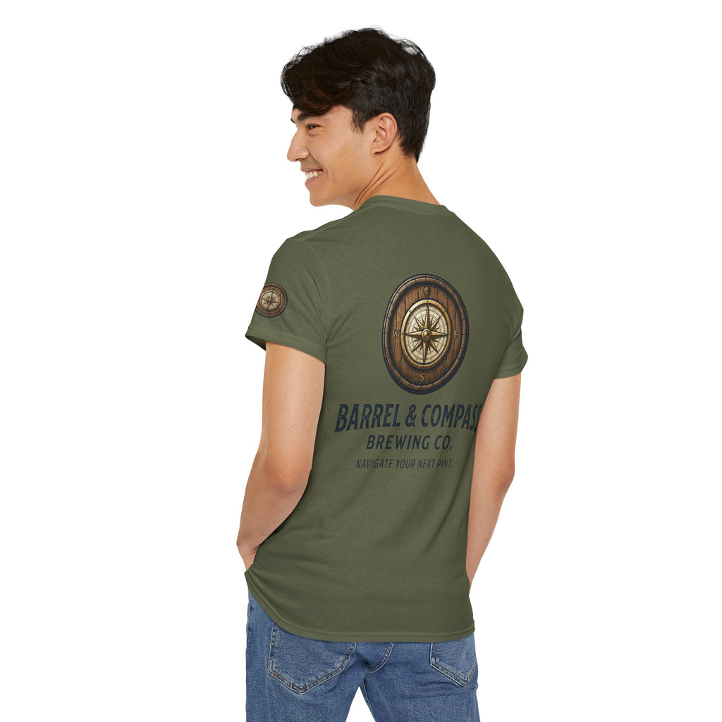 "Barrel & Compass Brewing" Premium Graphic Tee