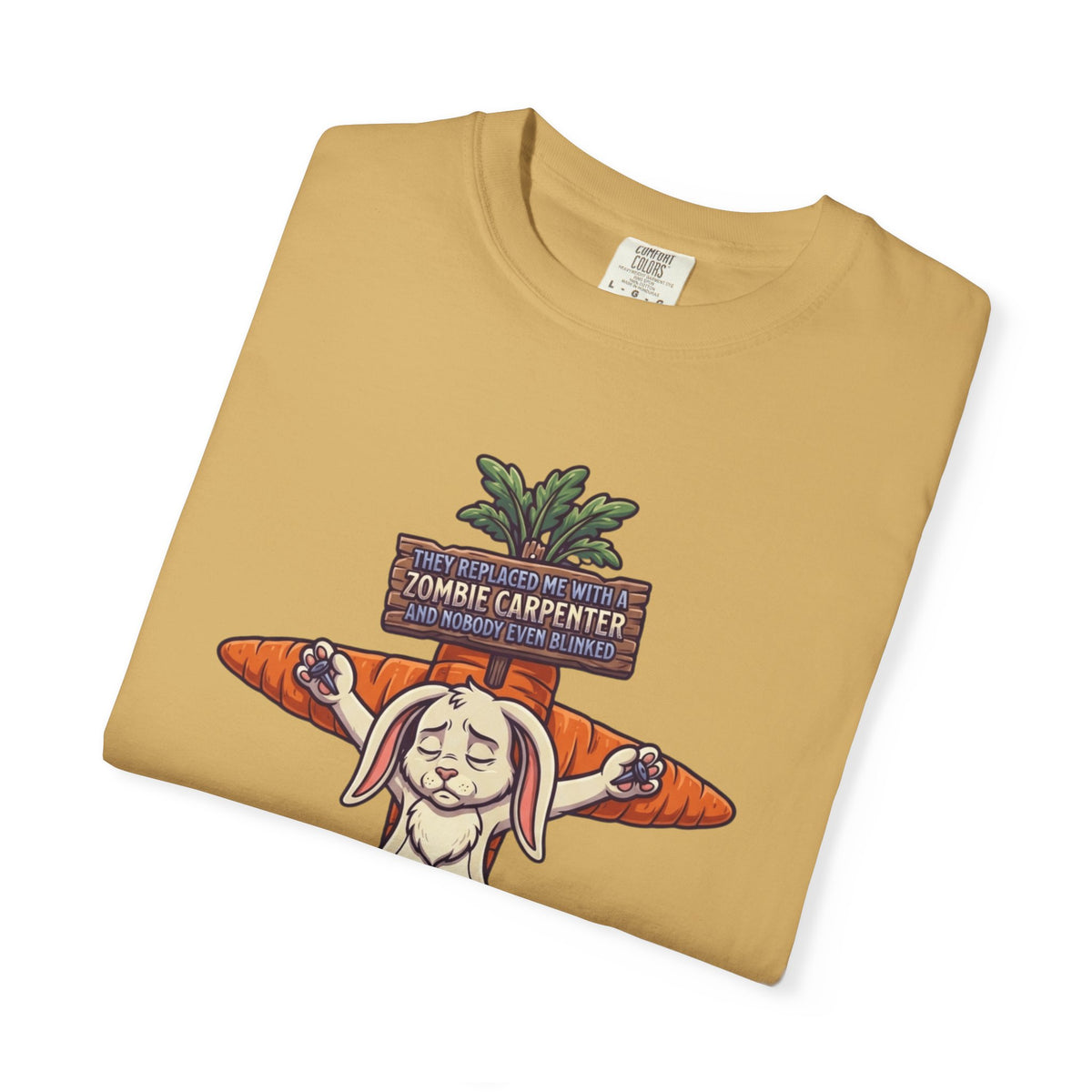"Zombie Carpenter" Unisex Garment-Dyed Tee