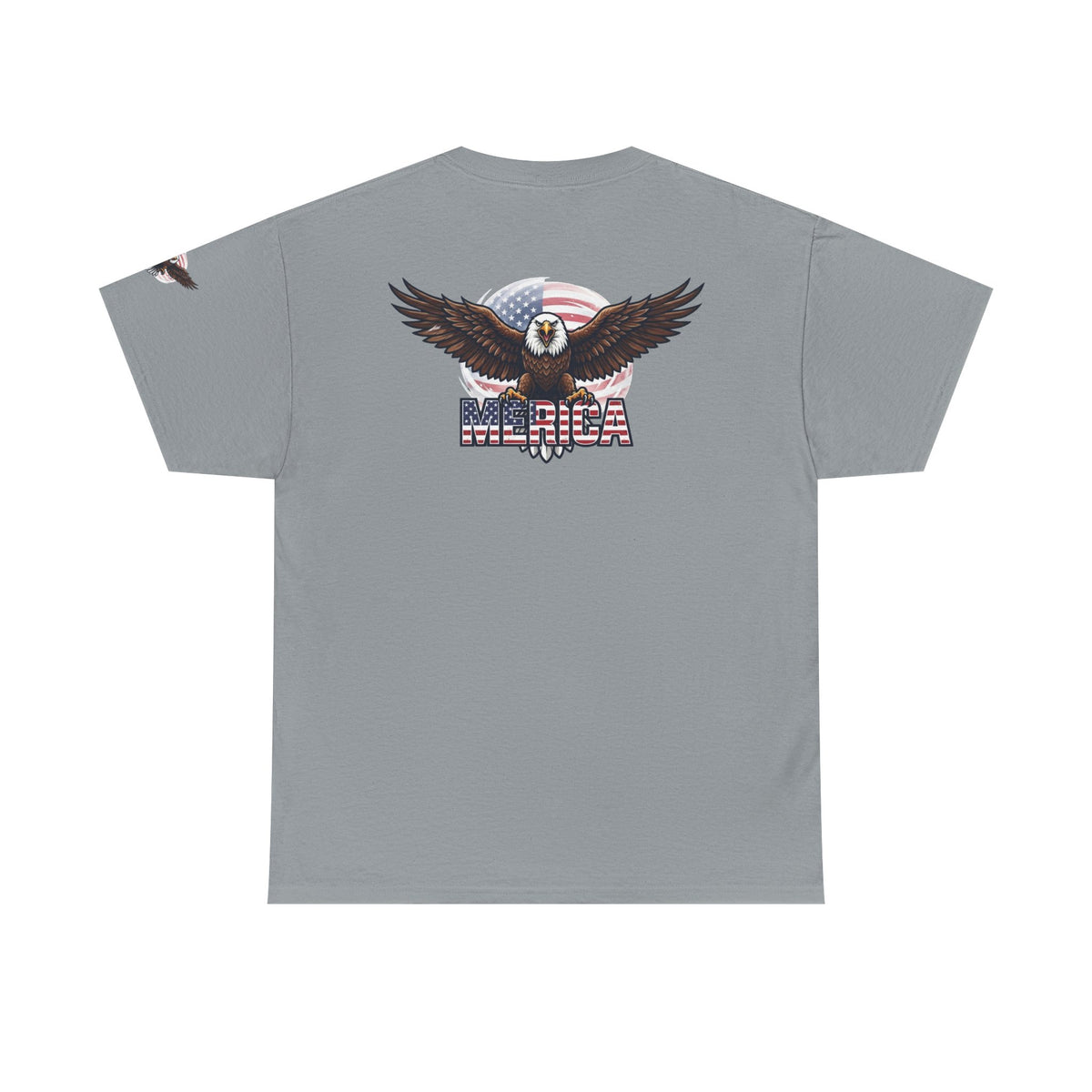 Color: Gravel | Merica Premium Graphic Tee