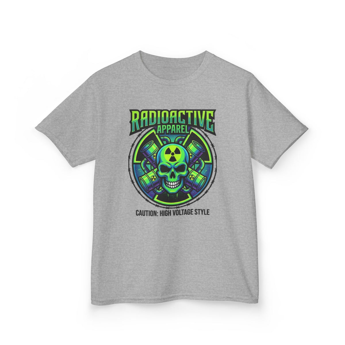 Color: Sport Grey | Radioactive Apparel Kids Tee