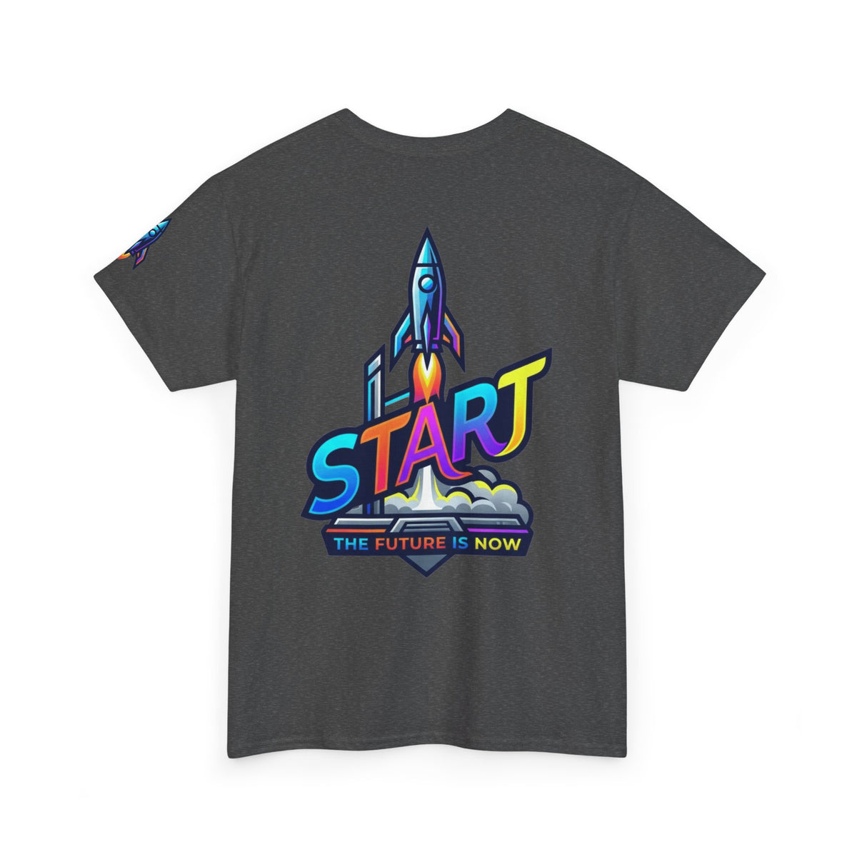 "Start The Future Is Now" Premium Graphic Tee
