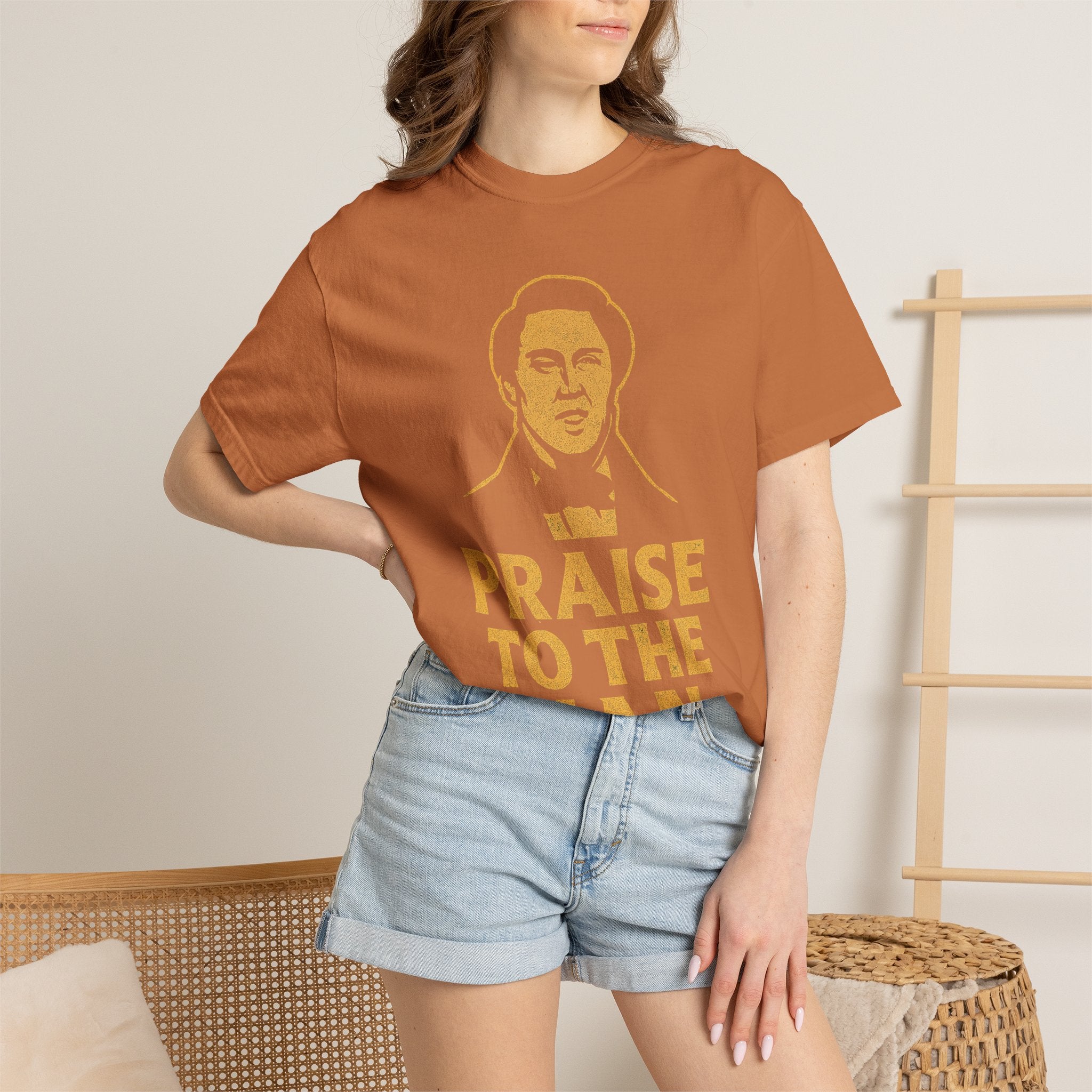 "Praise to the Man" Unisex Garment-Dyed T-shirt