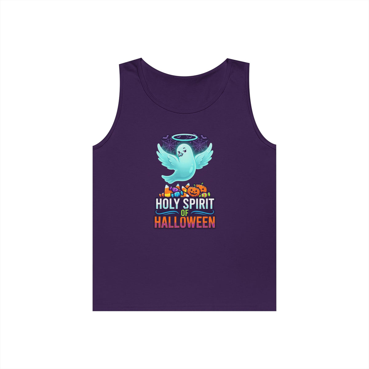 Color: Purple | Holy Spirit of Halloween Tank Top