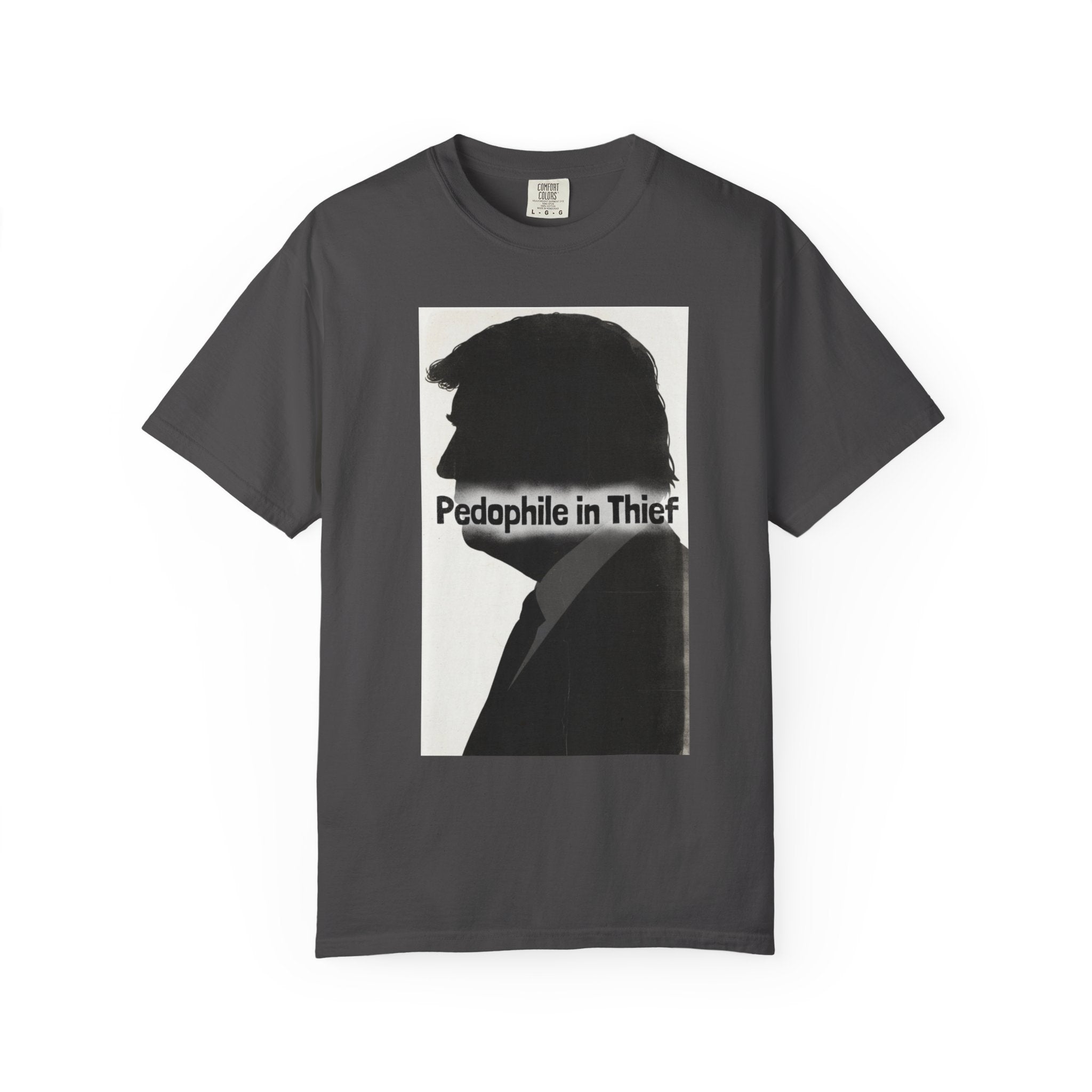 Pedo in Thief | Garment-Dyed Tee — AttitudeShirts