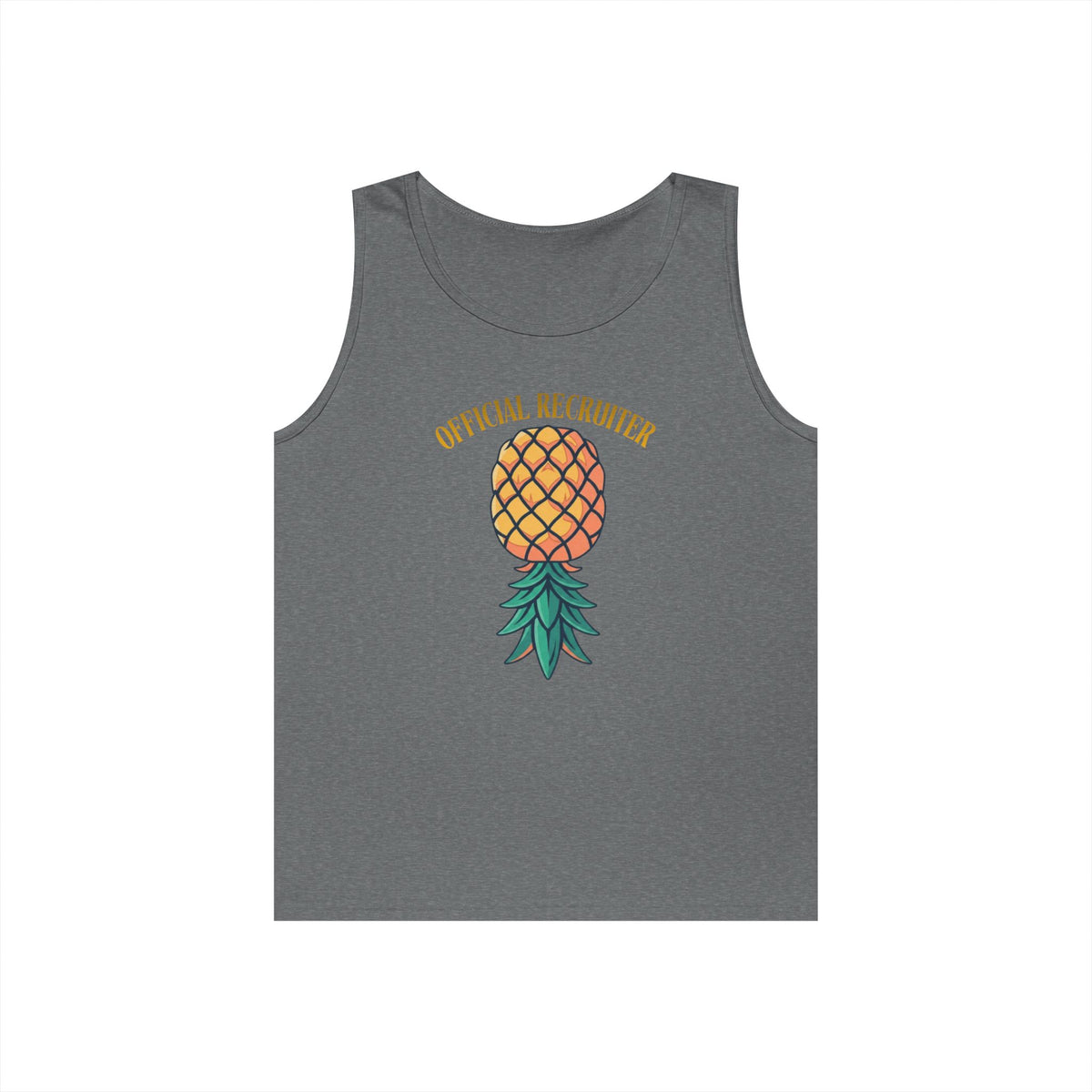Color: Graphite Heather | Official Recruiter Tank Top