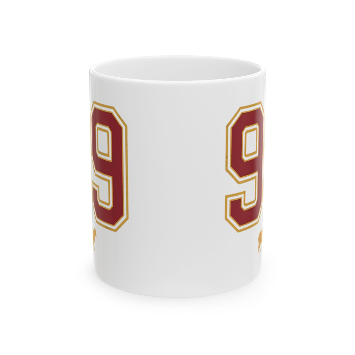 "Good Book Series 99 Unrepentant Sinner" White Ceramic Mug — Graphic