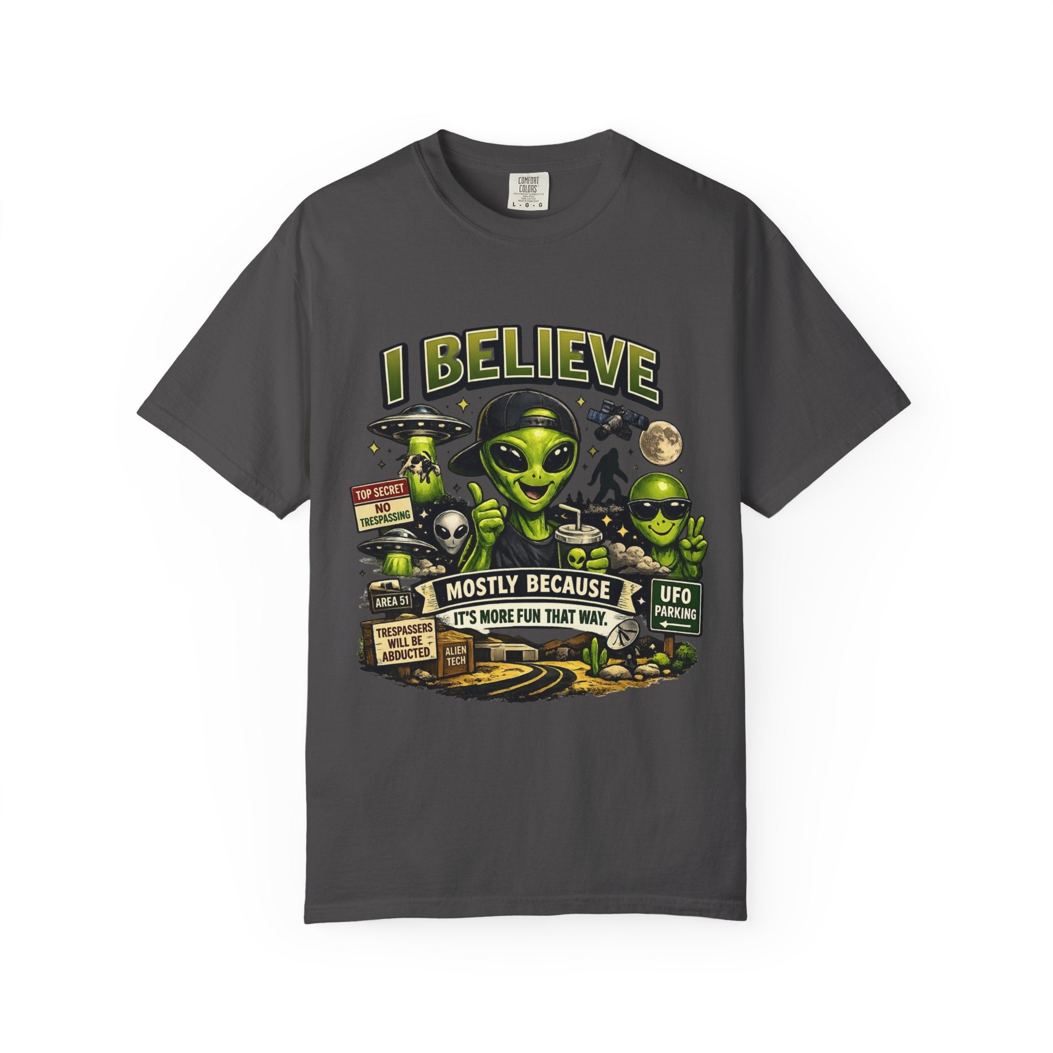 "I Believe" Unisex Garment-Dyed Tee