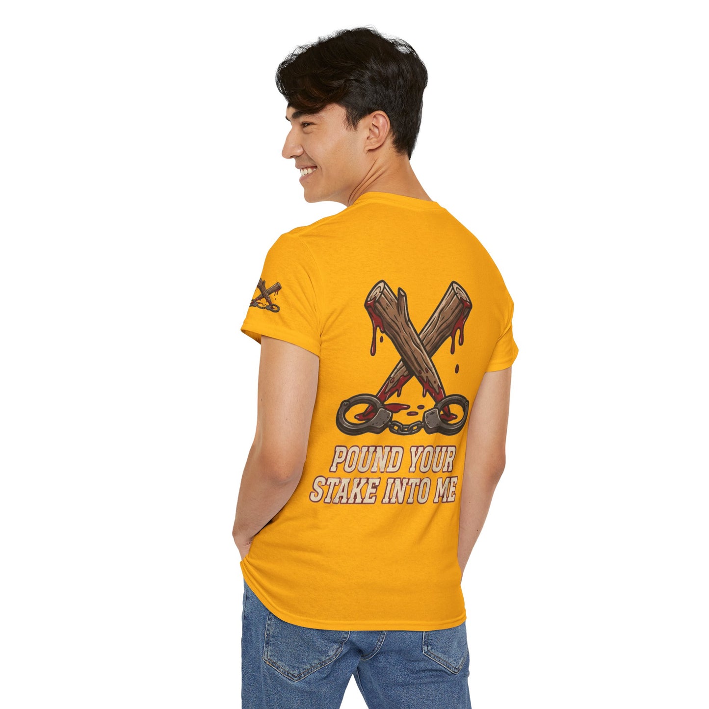 "Pound Your Stake In Me" Premium Graphic Tee