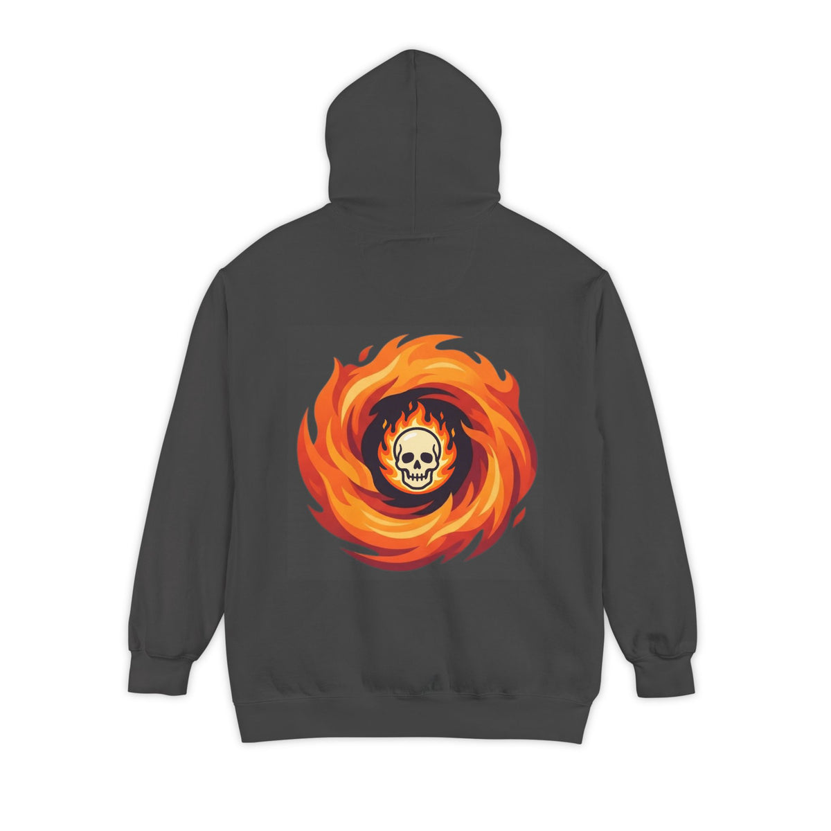 Color: Pepper | Hellfire Garment-Dyed Hoodie